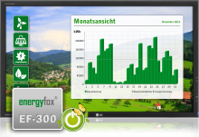Energyfox EF-300 Großdisplay Erneuerbare Energien Energyfox EF-300